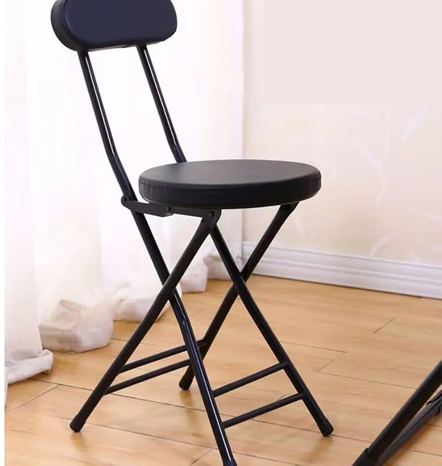 Amazon｜Eqvexd 折りたたみ式丸棒スツール 2個セット、高耐久